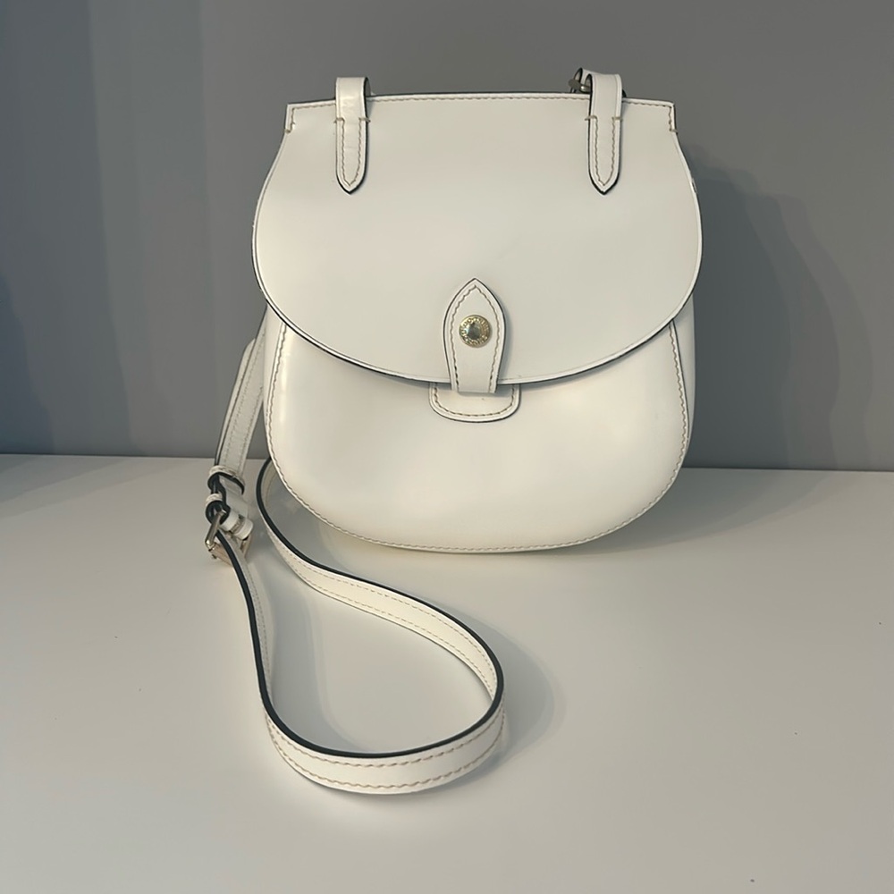 Dooney & Bourke Alto Collection “Happy” Crossbody Saddle Bag